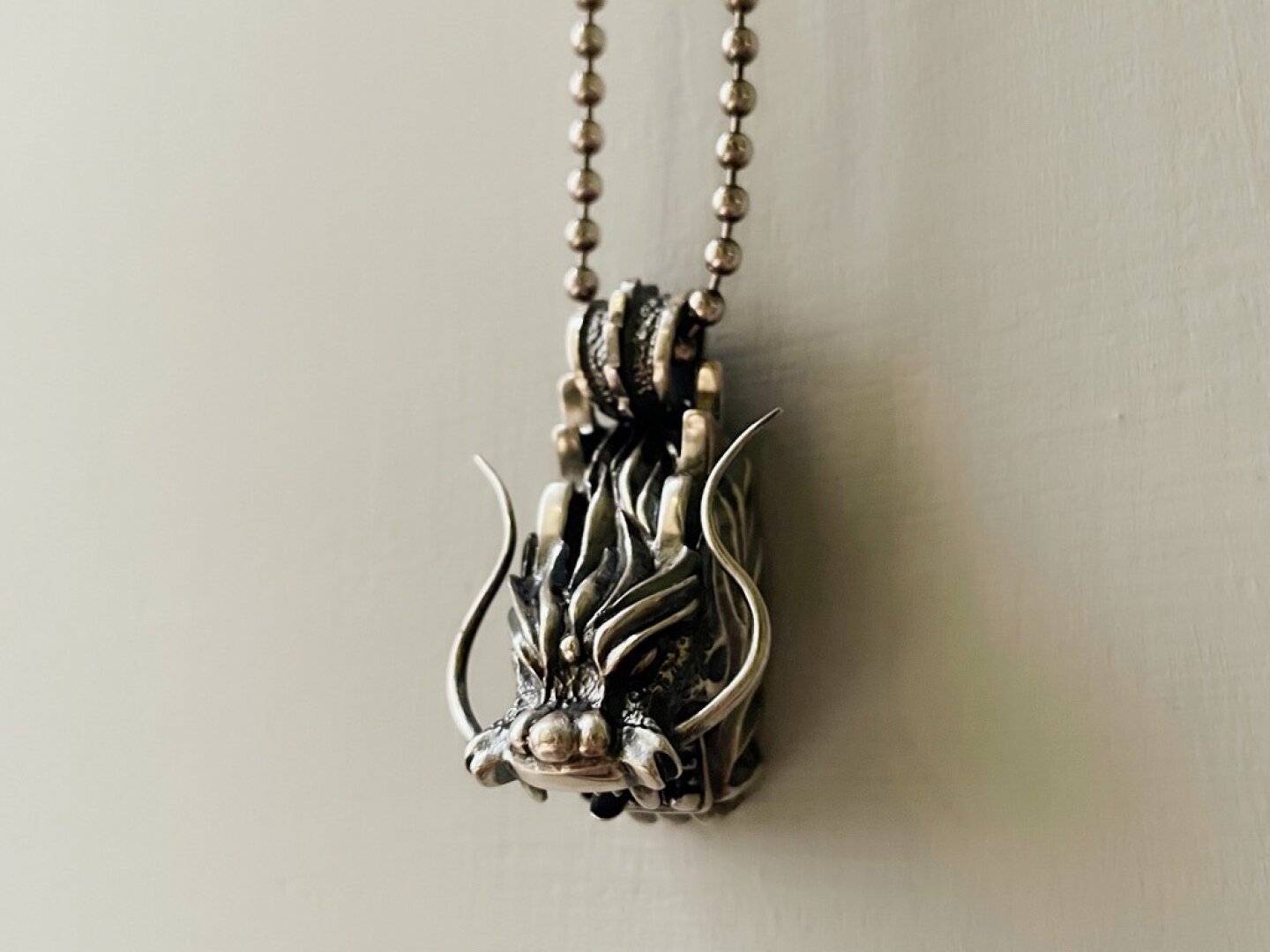 龍吟/手作銀飾/925銀/吊墜| 龍銀金工設計工作室