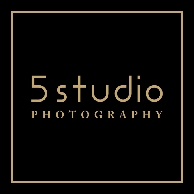 logo-5studio 創造美好影像故事 ◗ 婚禮婚宴．個人婚紗．海外婚紗．全家福 ◖